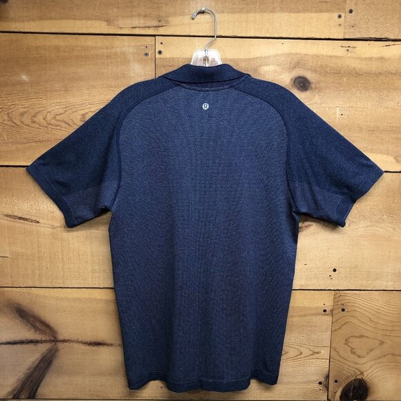 Lululemon Polo Golf Lightweight Shirts Lot Of 2 Mens Size Medium Casual Stretch - Picture 9 of 9